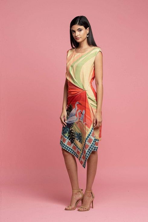 Pick Up Dress - Crane Birds